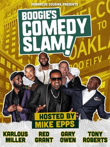 DeMarcus Cousins Presents Boogie's Comedy Slam